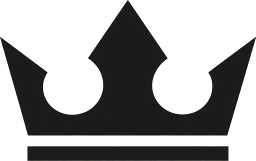 For The King crown logo